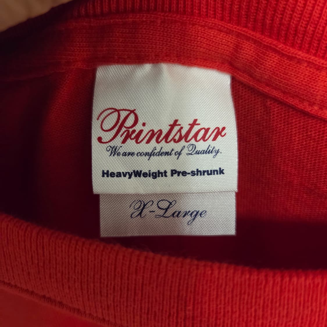 Print Star 보다폰 스폰서 반팔 티셔츠 L(100) 상품이미지4