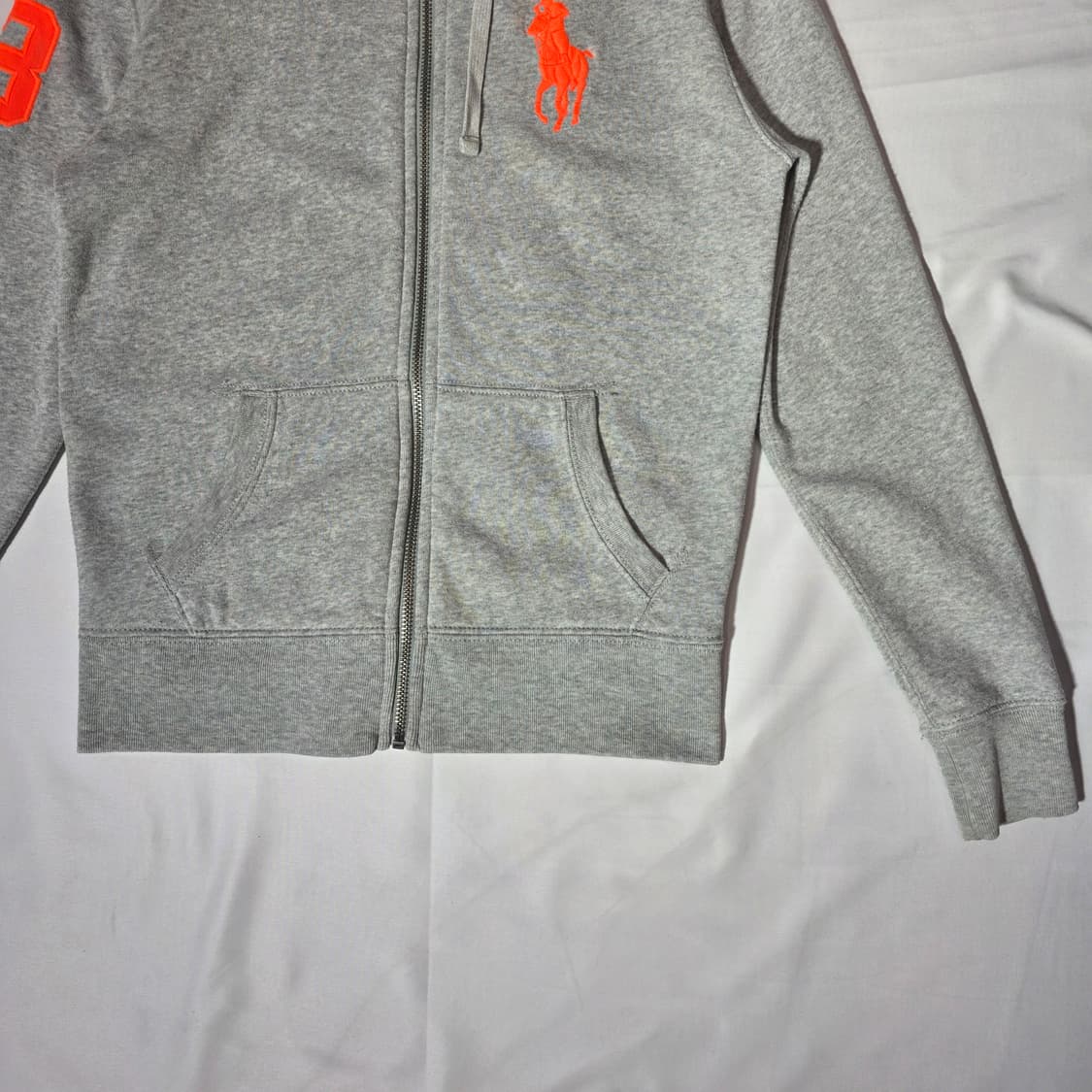 [S]폴로 랄프로렌 빅포니 후드집업 그레이 상품이미지4