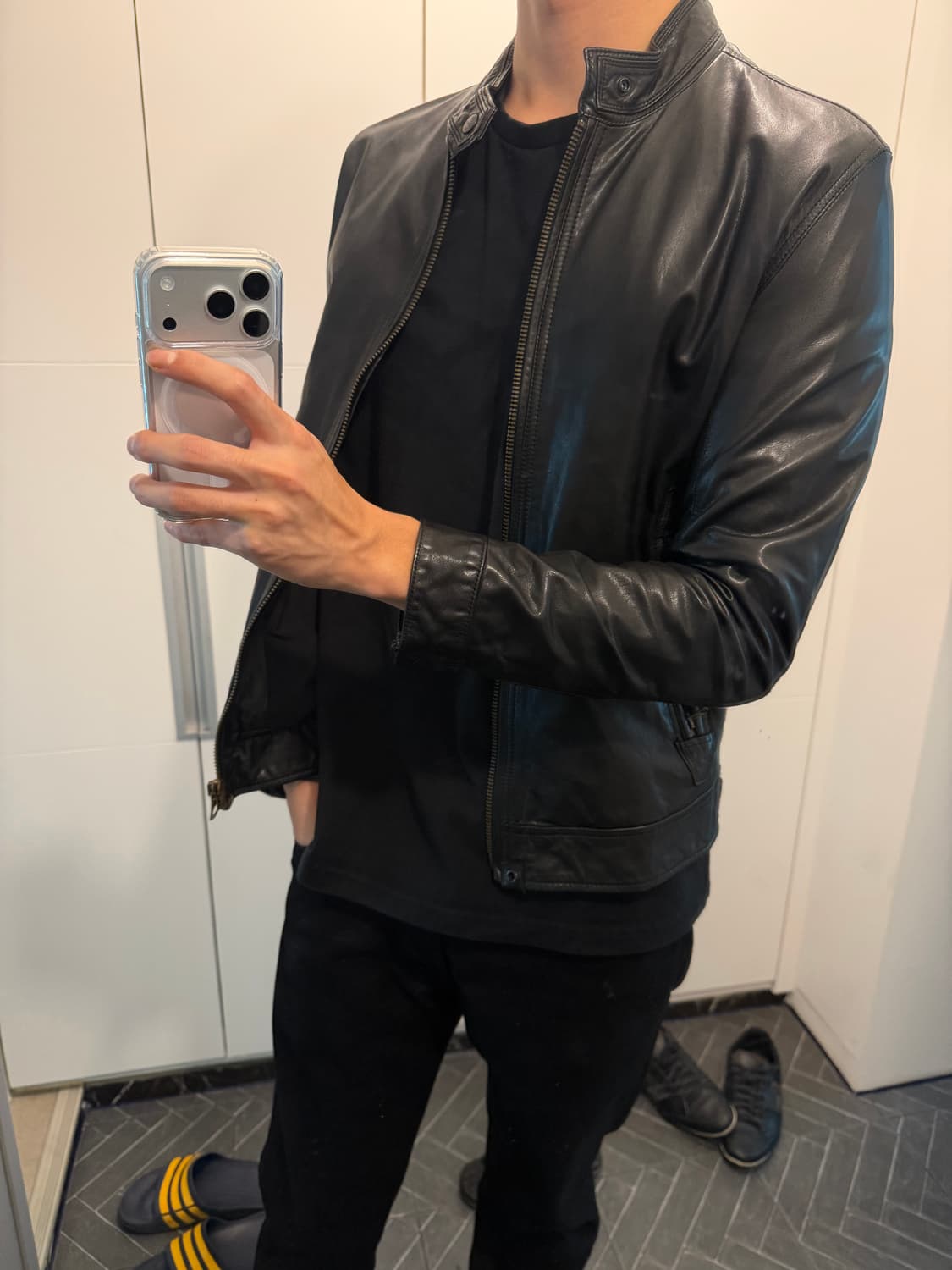 리바이스 염소가죽 가죽자켓 상품이미지2