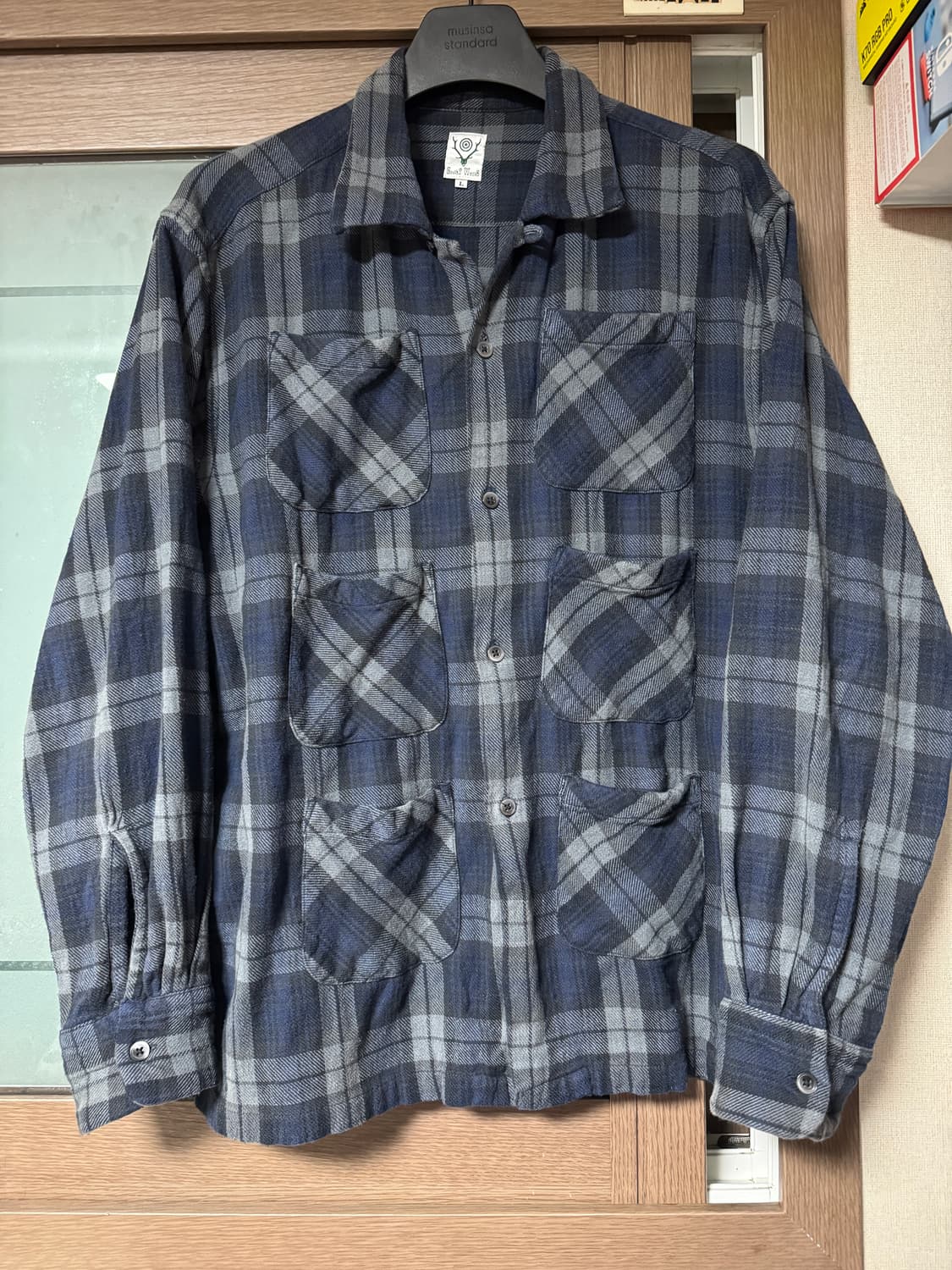 [L]남이서팔 6포켓 플란넬 셔츠 팝니다 상품이미지1