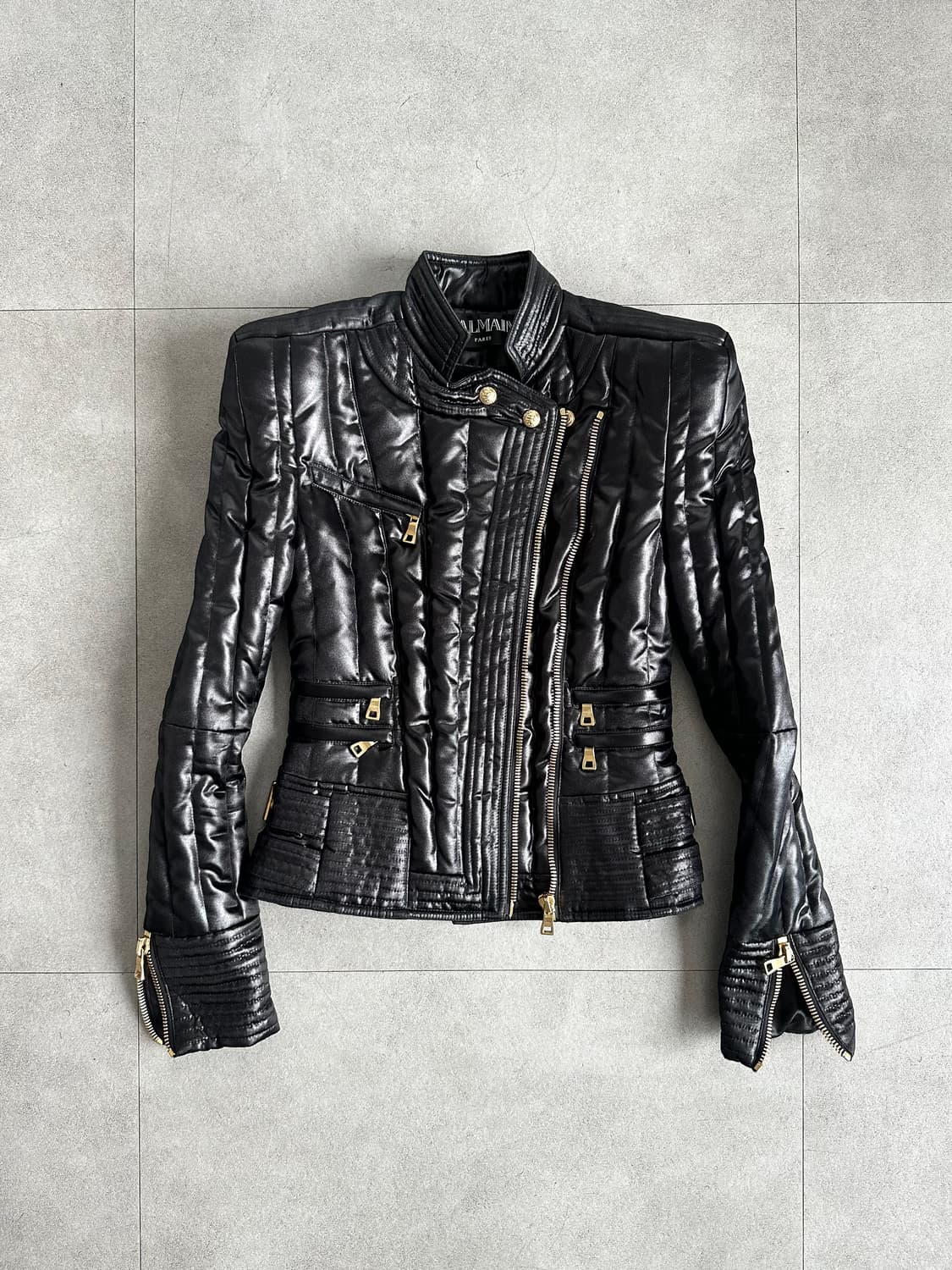 발망 2013 아카이브 퀼팅 봄버 자켓 상품이미지4