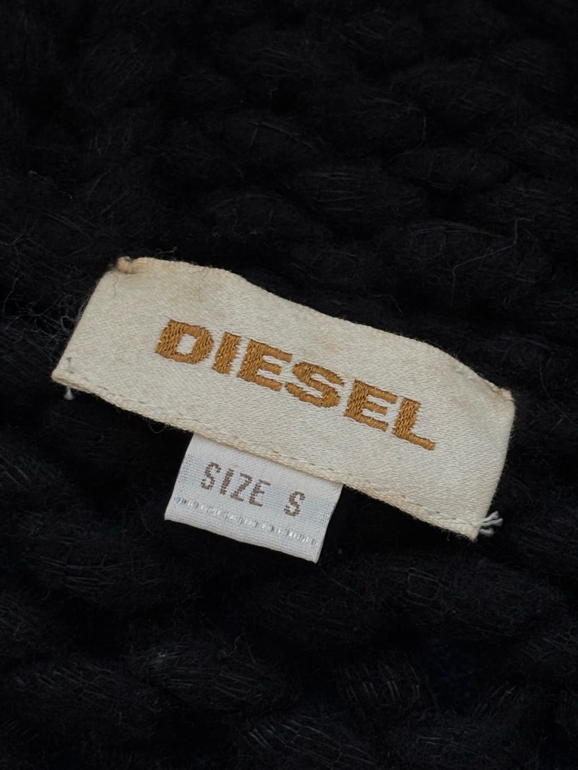 디젤 헤비울 꽈배기 니트 베스트 조끼  상품이미지7