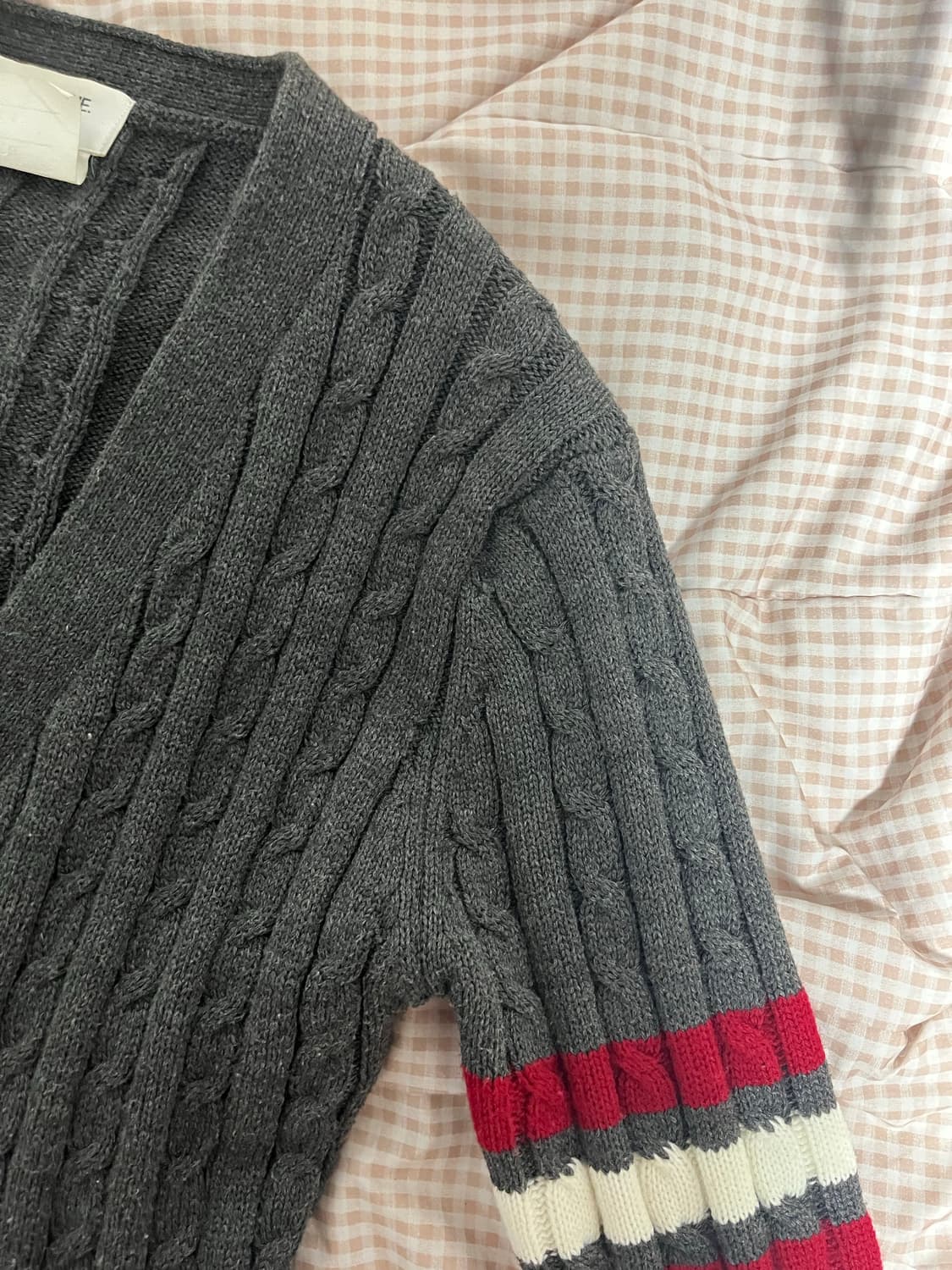 톰브라운 4선 니트 가디건 상품이미지9