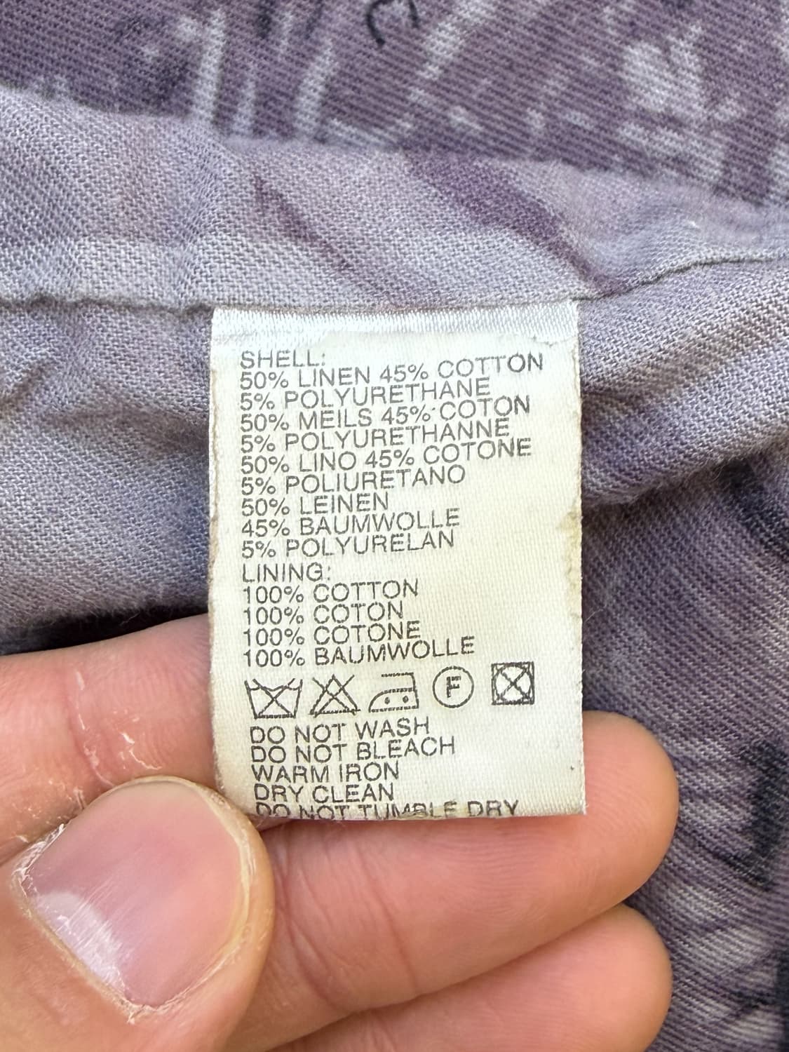 폴스미스 투웨이 포켓 리넨 자켓 상품이미지6