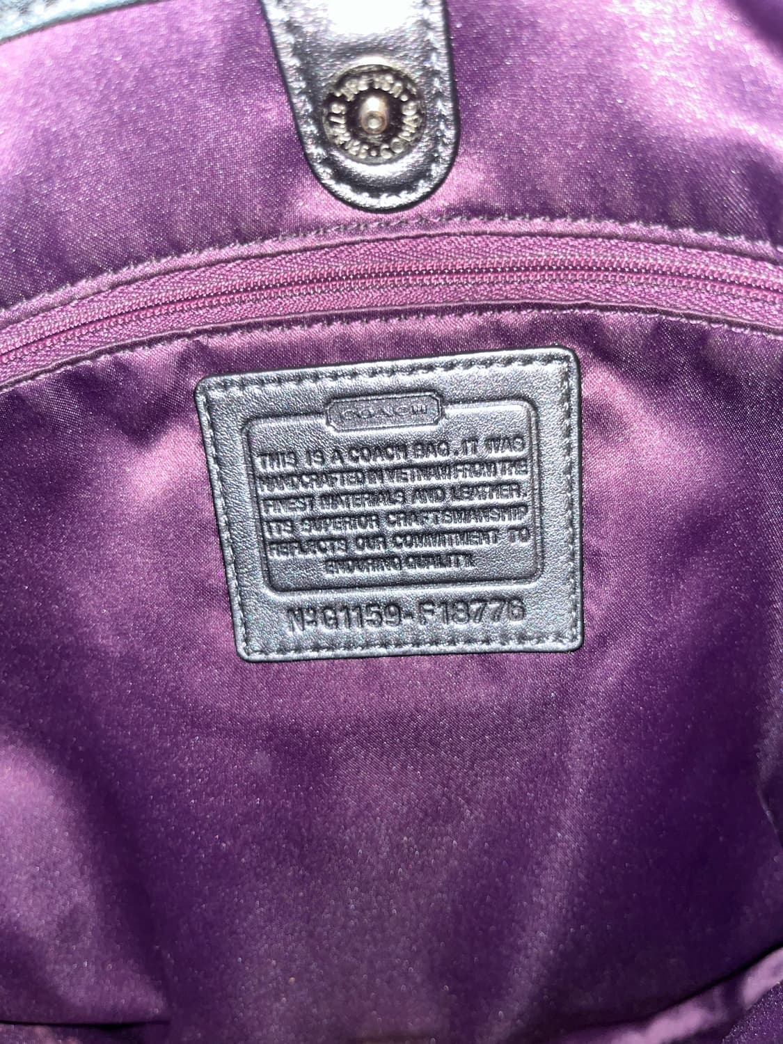 90ss COACH darkgray Shoulder bag 상품이미지9