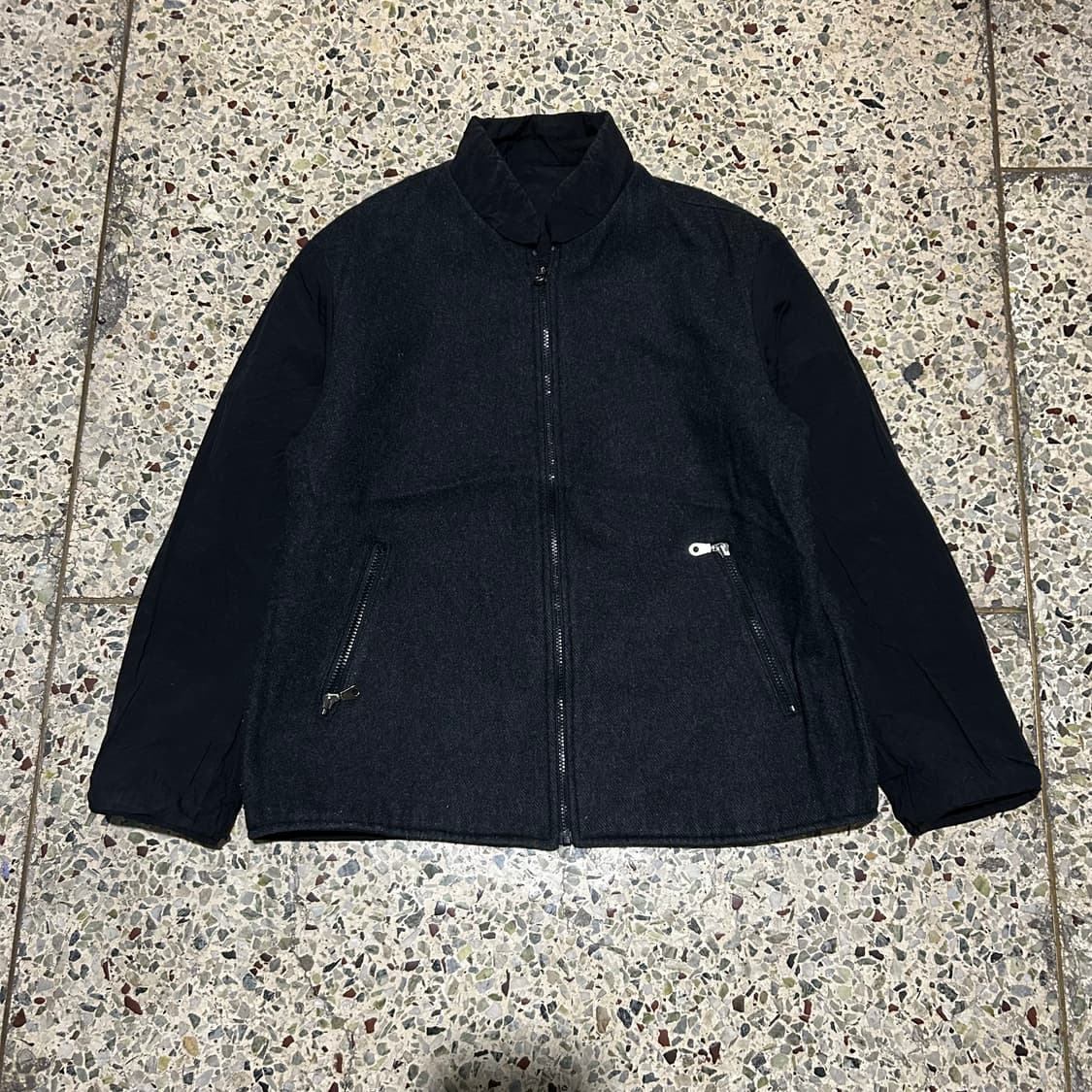 준코 코시노 블랙 리버시블 자켓 상품이미지5