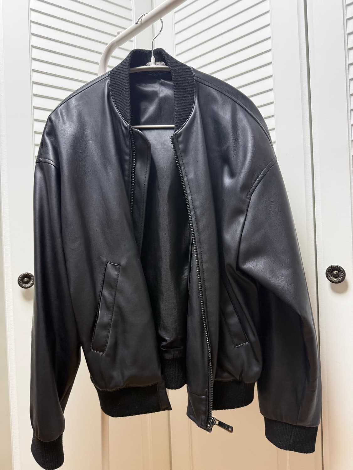 자라 레더 자켓 상품이미지1