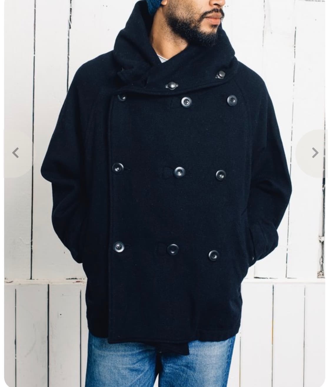 캐피탈 TRI-P 링코트 네이비 상품이미지1