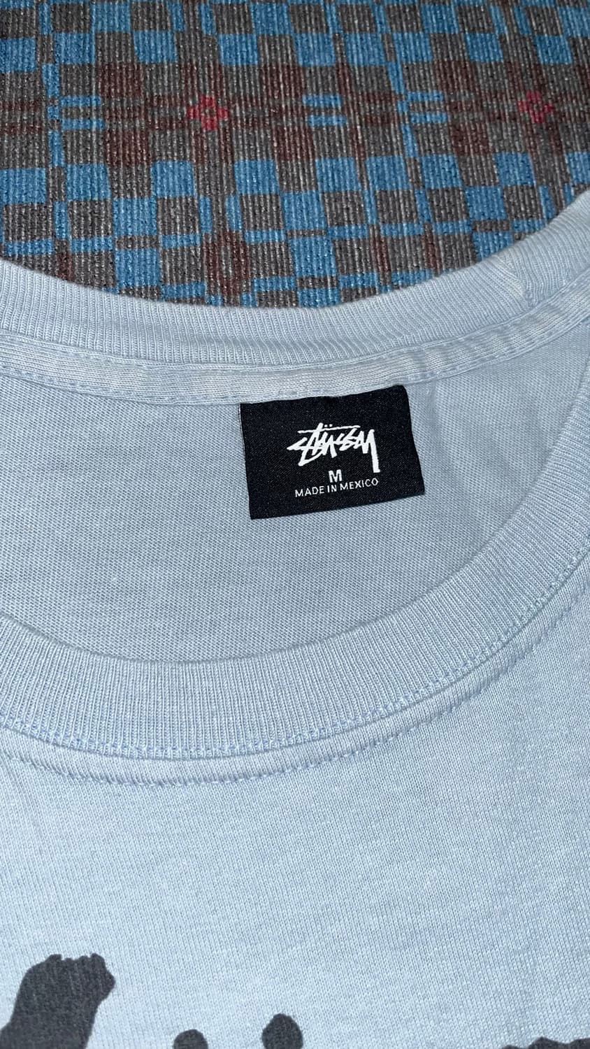 스투시 반팔 스카이블루 상품이미지4