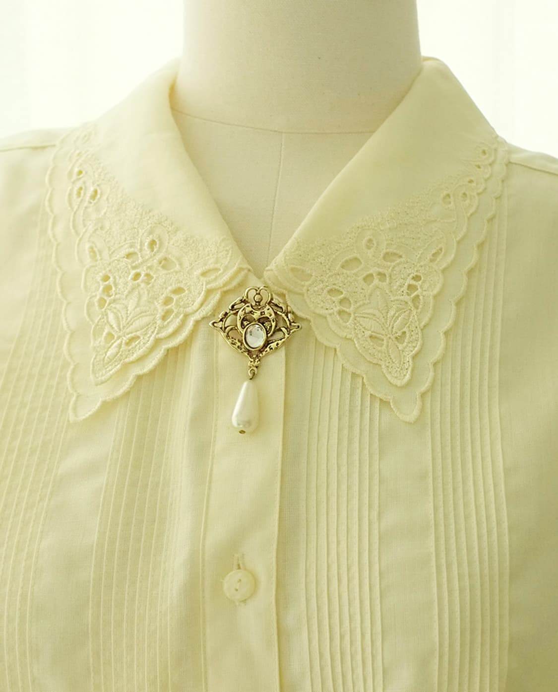 1980년대 리바이벌 무드 빈티지 카보숑 브로치 상품이미지9