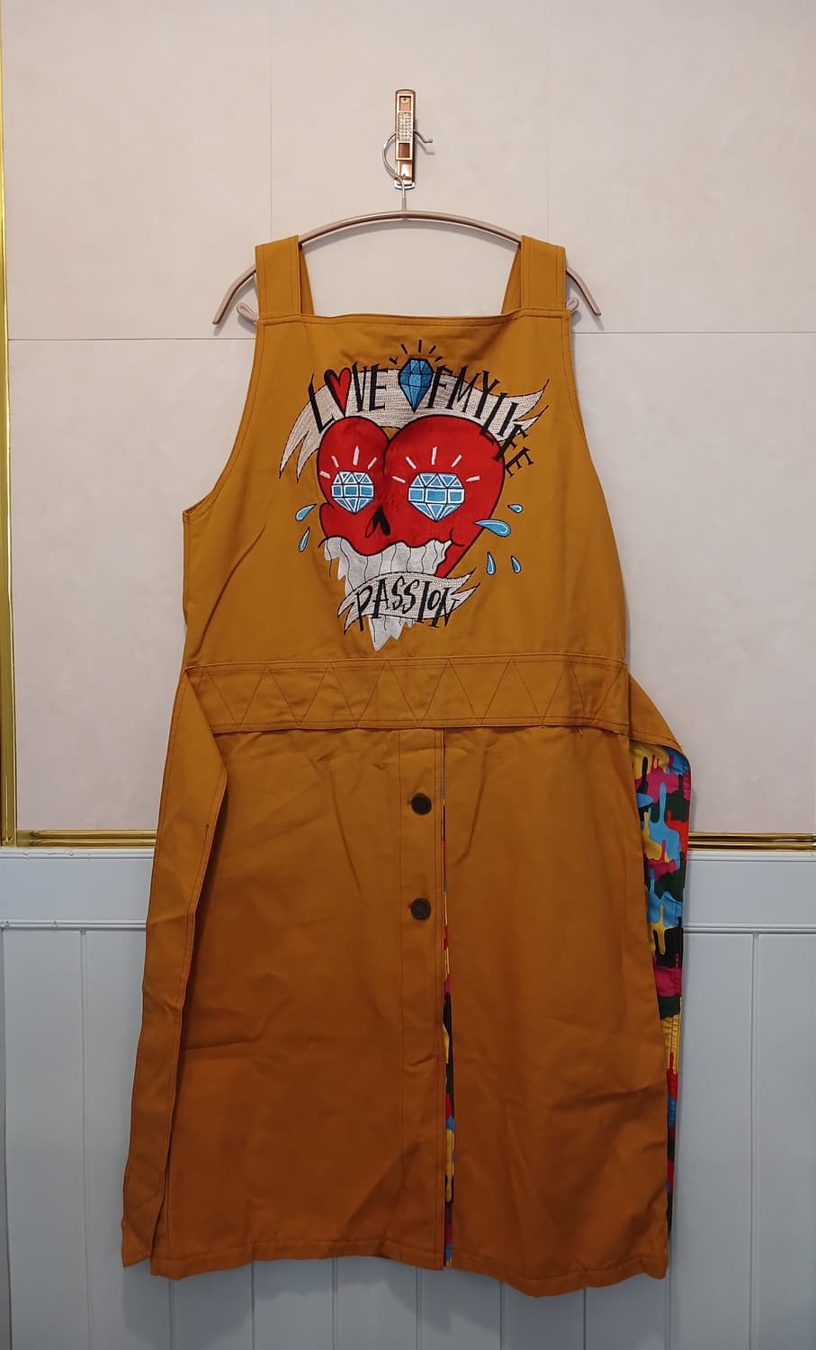 그라피스트만지 정품 여성 멜빵 치마 free 사이즈 상품이미지9