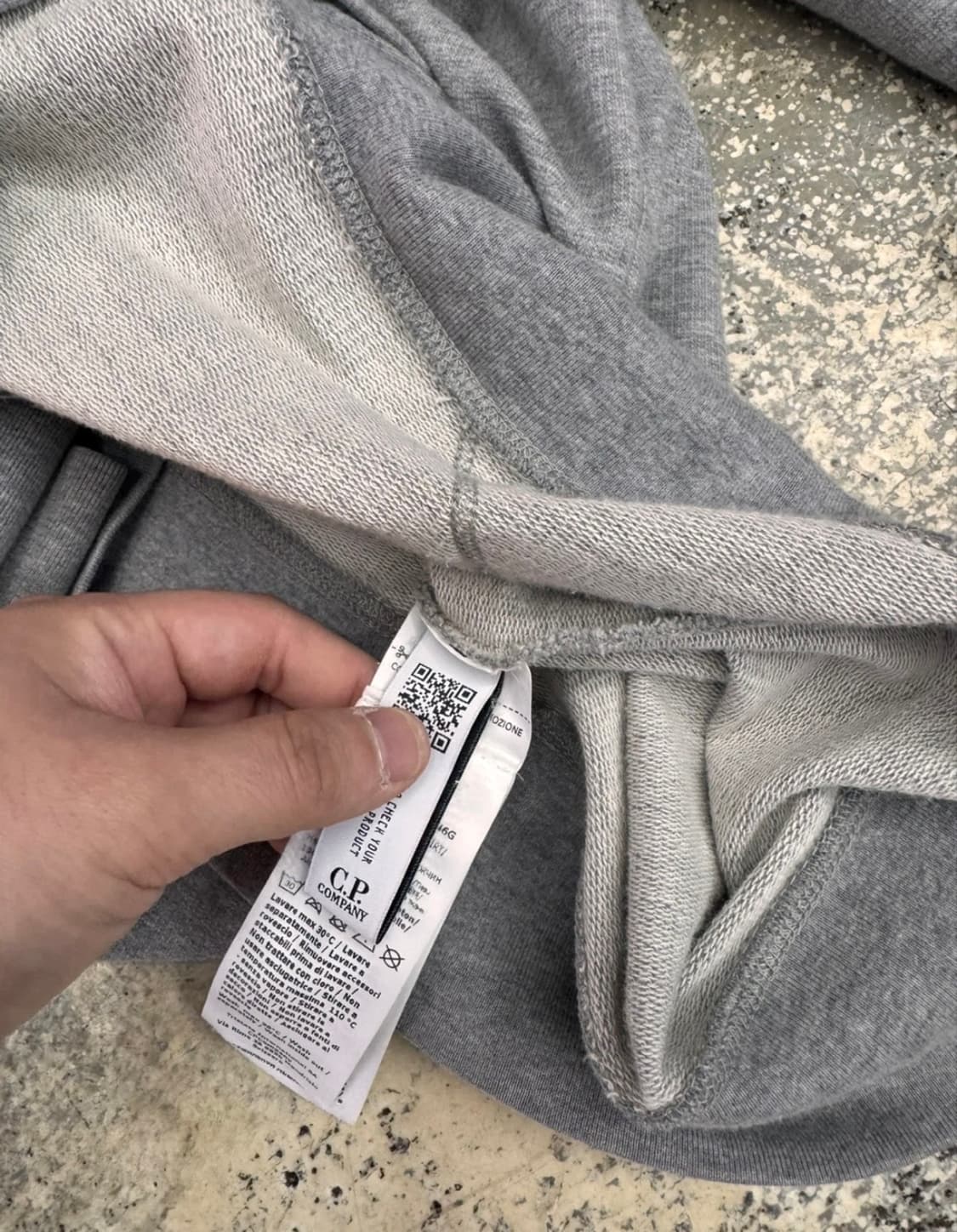 cp컴퍼니 렌드 후드집업 xl 상품이미지3