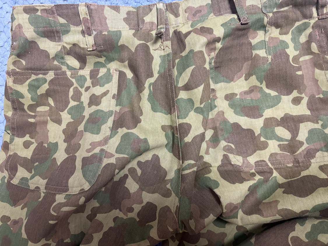 세계2차대전 미해병대 덕헌터 덕카모 팬츠 상품이미지4