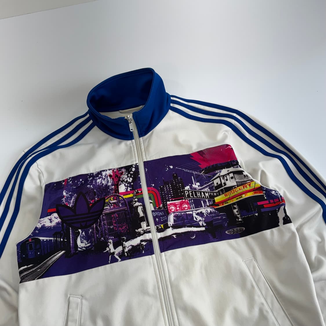 Adidas 아디다스 그래픽 블루 포인트 져지 상품이미지4