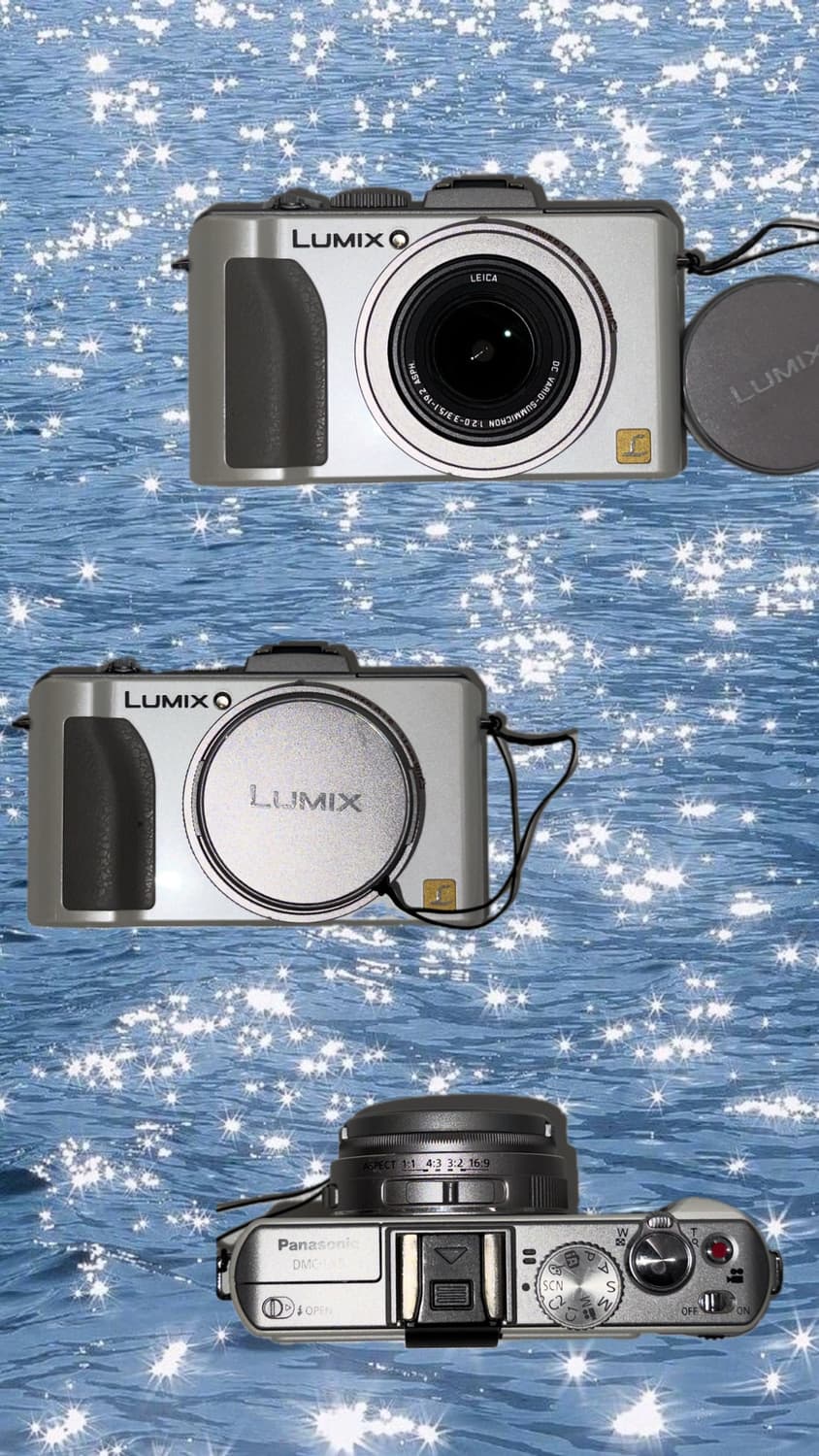 풀박스 희귀) Leica x Panasonic LX5 화이트 상품이미지1