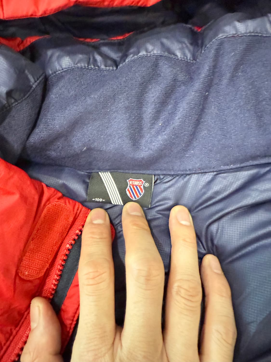 케이스위스 K-SWISS 중경량 덕다운 100% /후드 탈부착 / 덕다운 상품이미지3