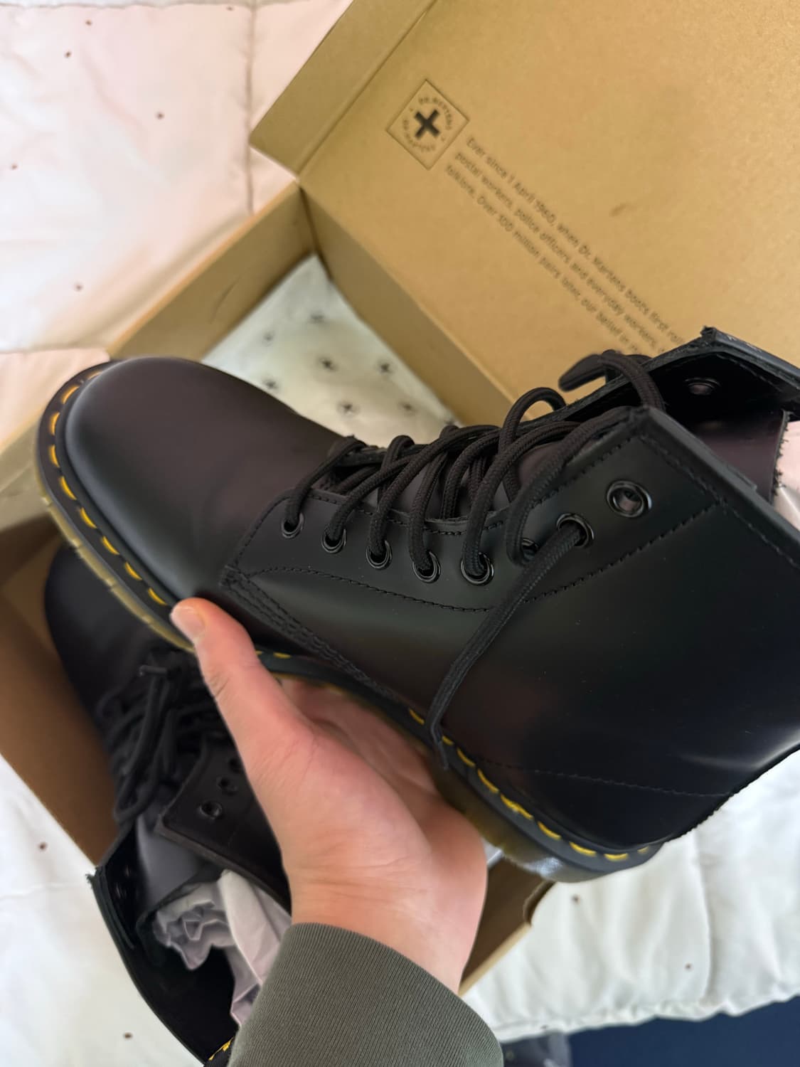 [풀박스] 닥터마틴 1460 스무스 부츠 블랙 270 (UK8) 상품이미지2