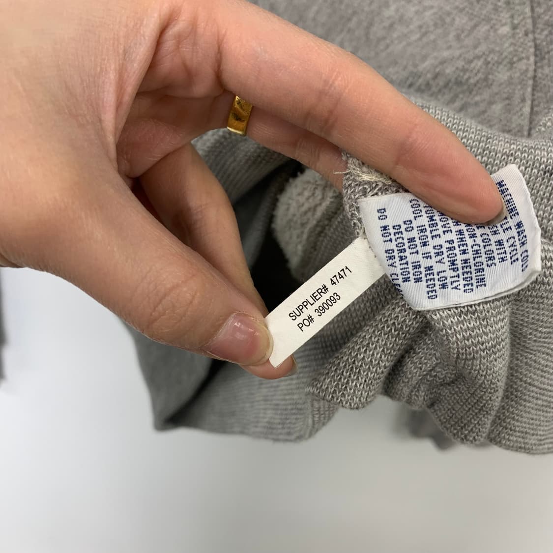 폴로 랄프로렌 신형 그레이 후드티 상품이미지6