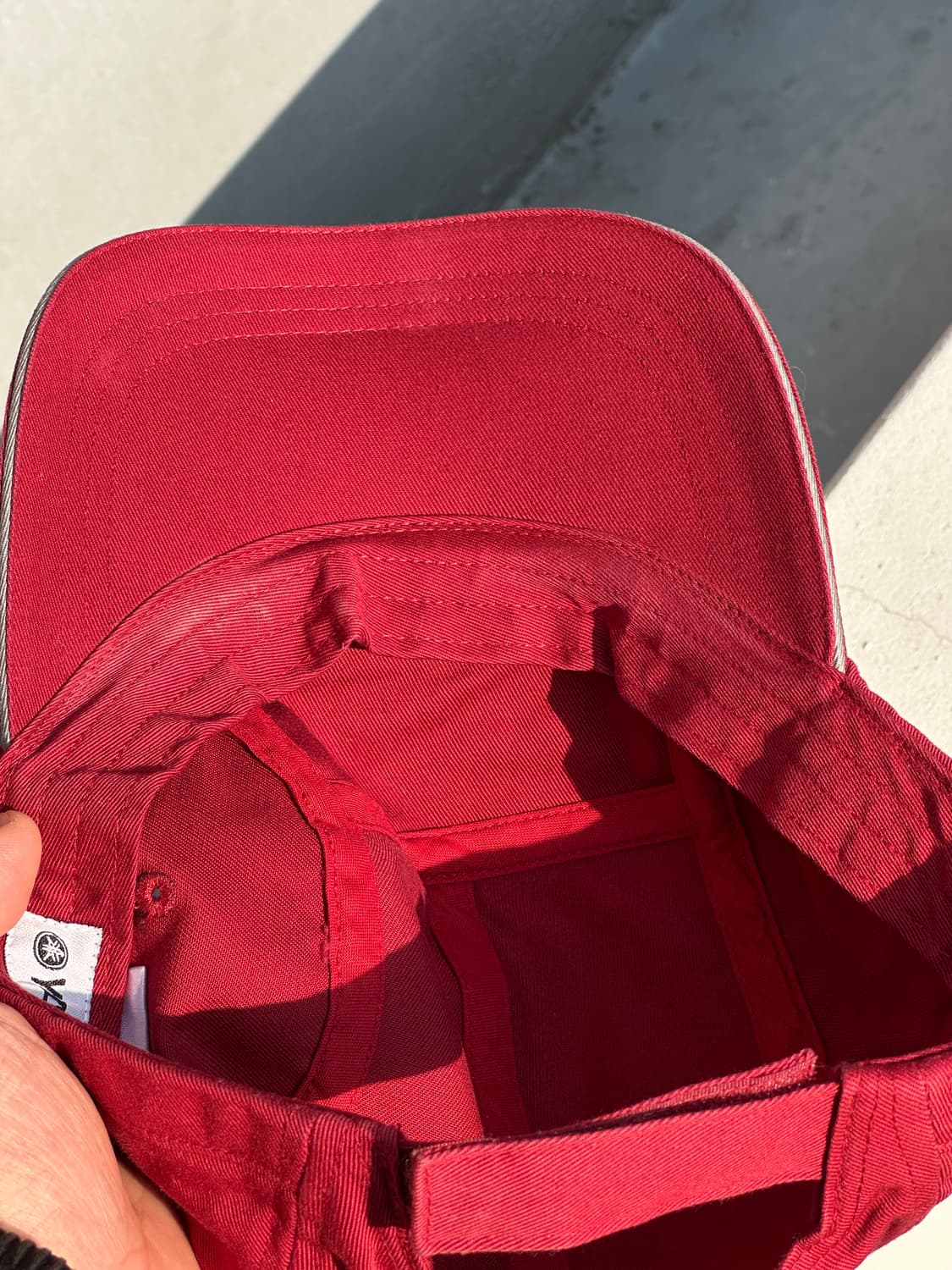 [F] 야마하 inpres 로고 레드 캠프캡 볼캡 모자 골프 상품이미지5