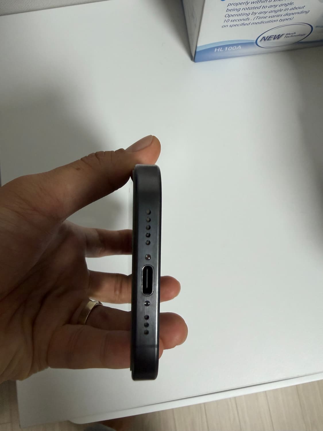 아이폰 15프로 128 블랙티타늄 판매합니다 상품이미지5