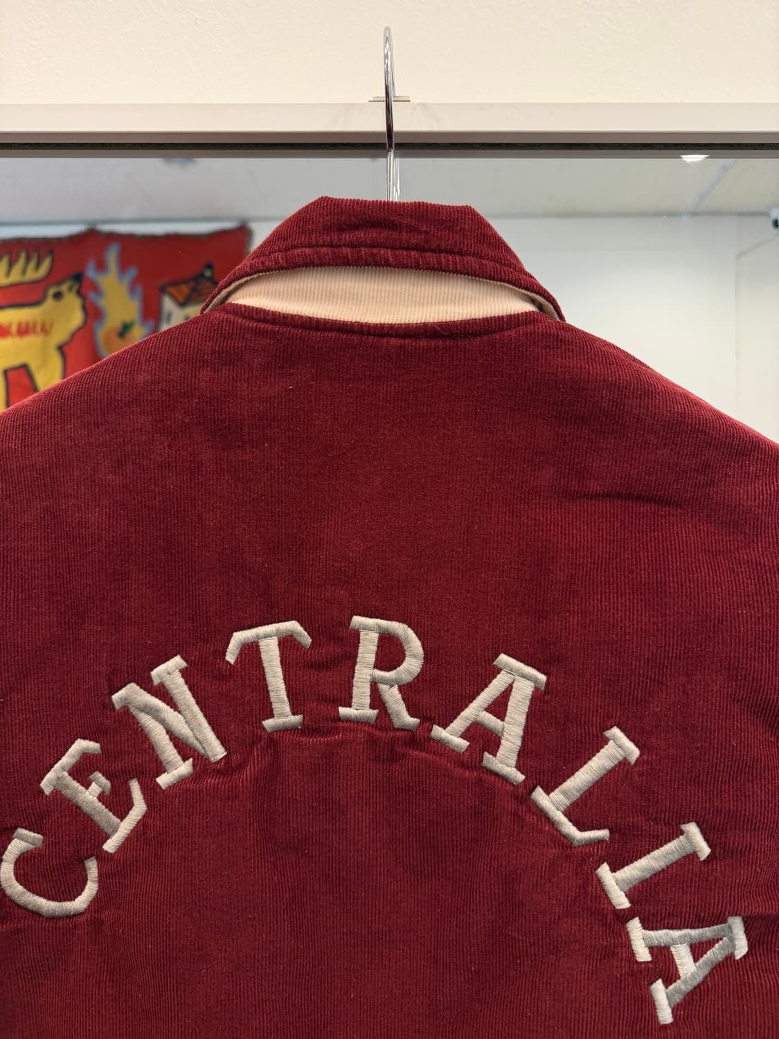 90s Holloway 할로웨이 코듀로이 바시티 자켓 (made USA) 상품이미지7