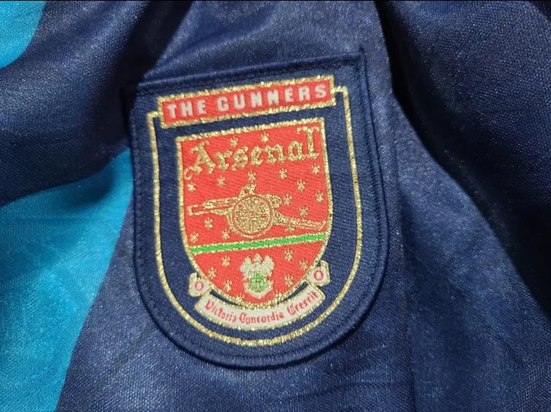 나이키 95 96 아스날 어웨이 올드레플 축구져지 상품이미지3