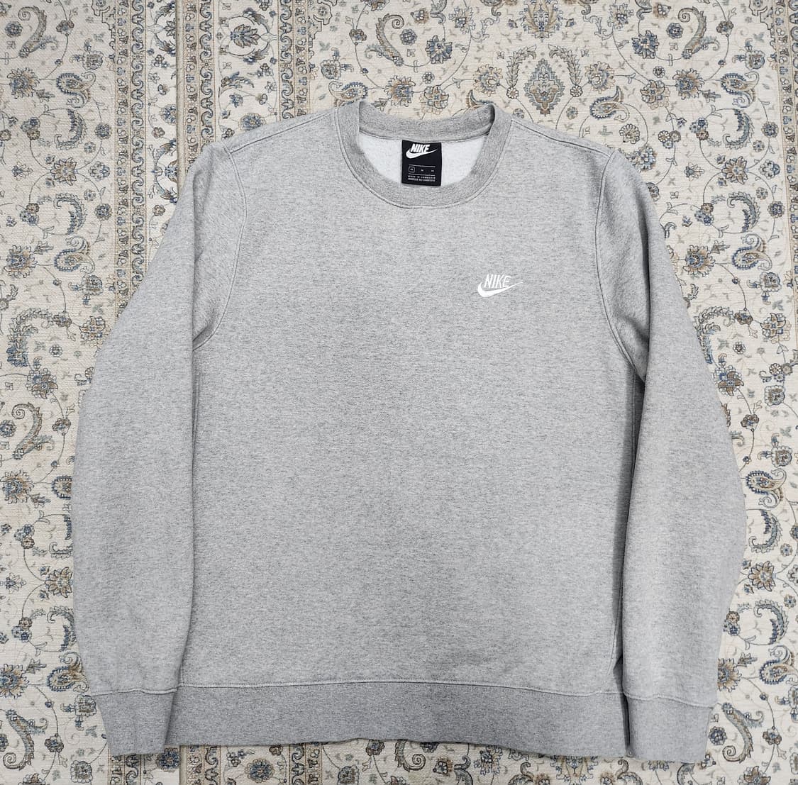 나이기 기본 그레이 맨투맨 M (66까지) 상품이미지1