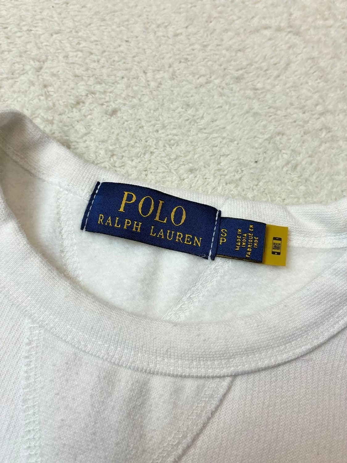 폴로 랄프로렌 로고 큐알 맨투맨 PN5862 상품이미지6