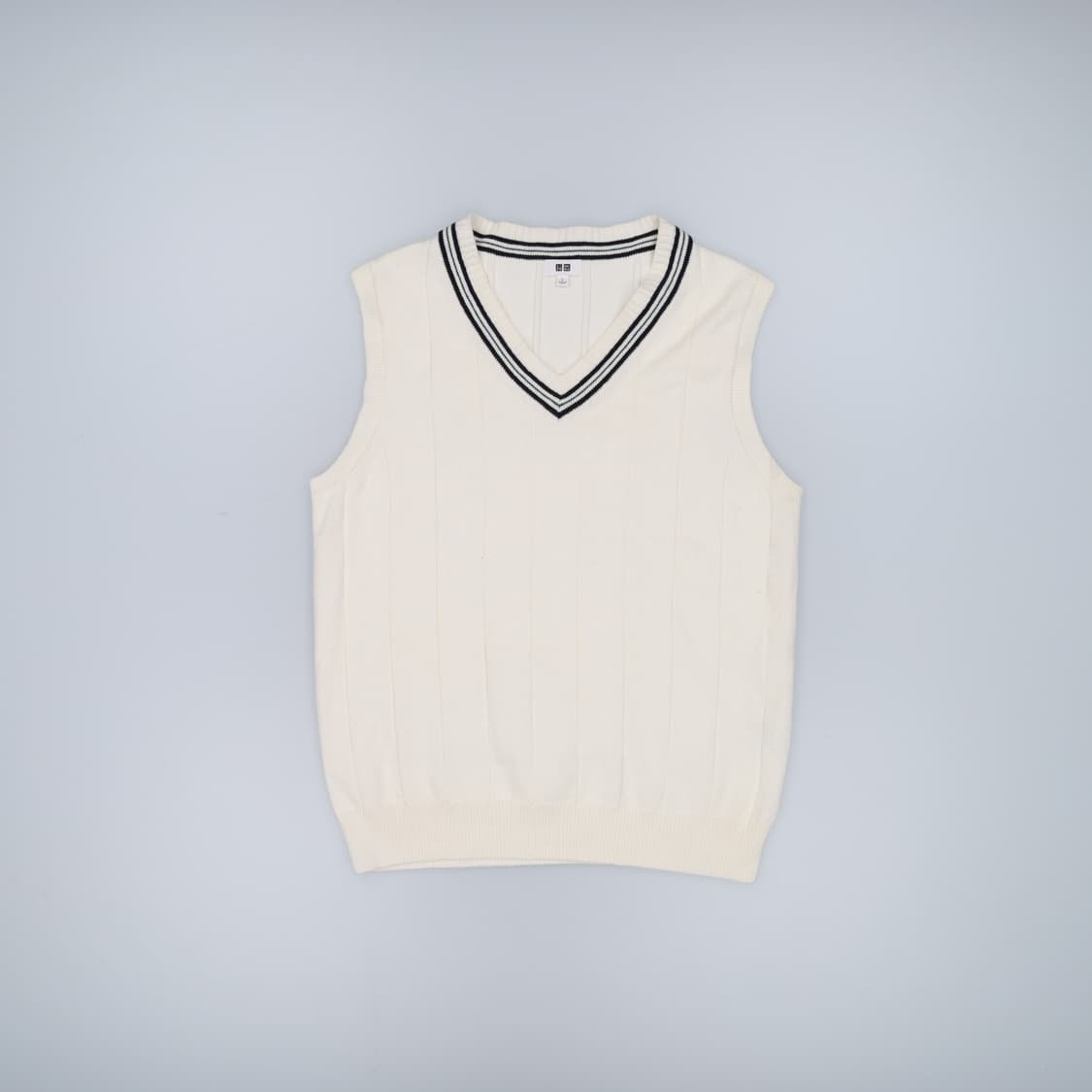 L 유니클로 니트 조끼 베스트 0323H1 상품이미지1