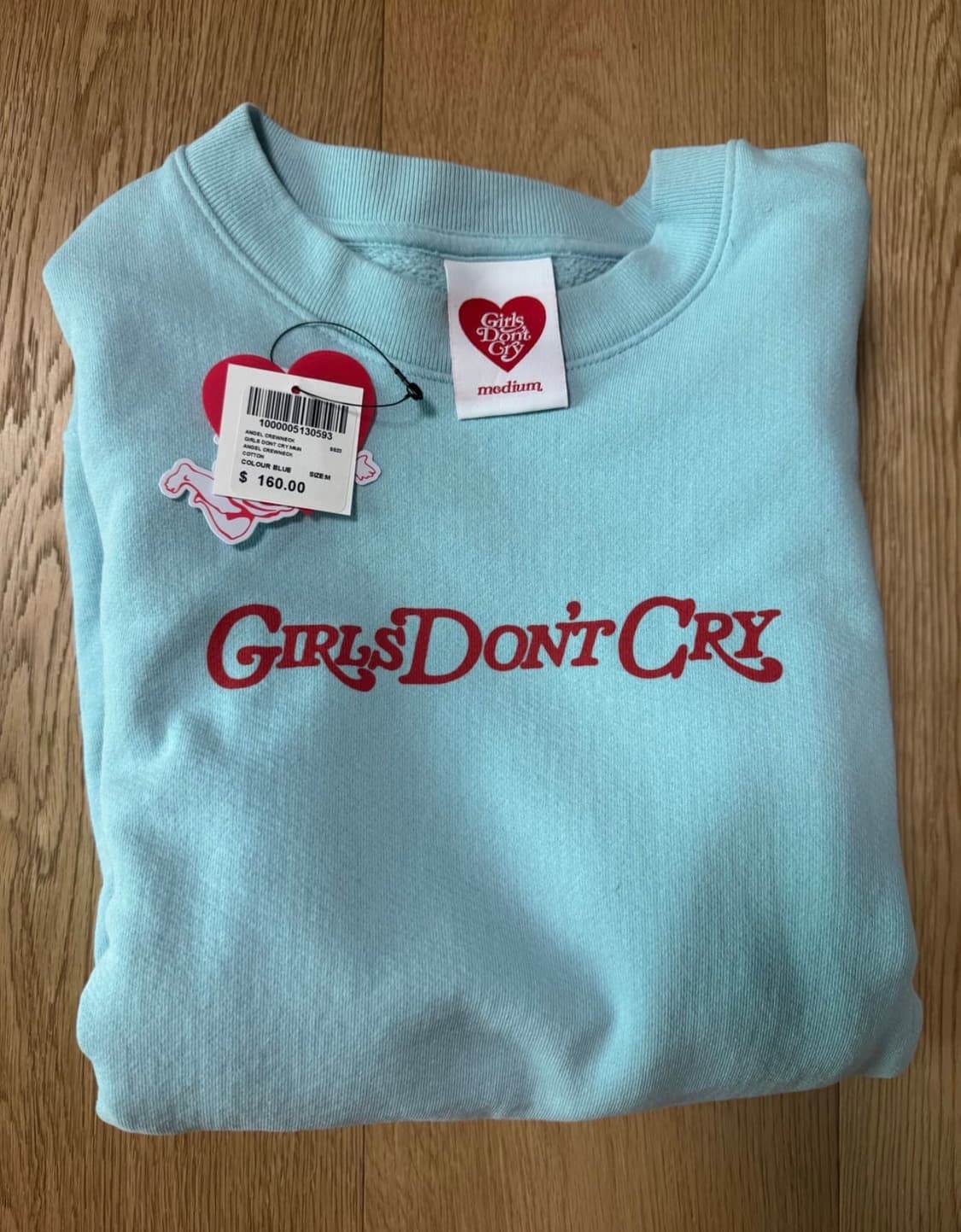 걸스돈크라이 맨투맨 상품이미지1