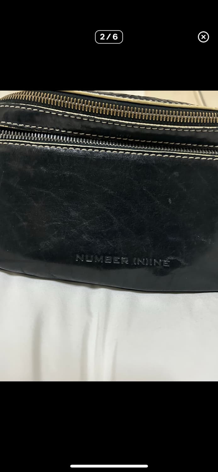 넘버나인 06aw 버팔로레더백 상품이미지2