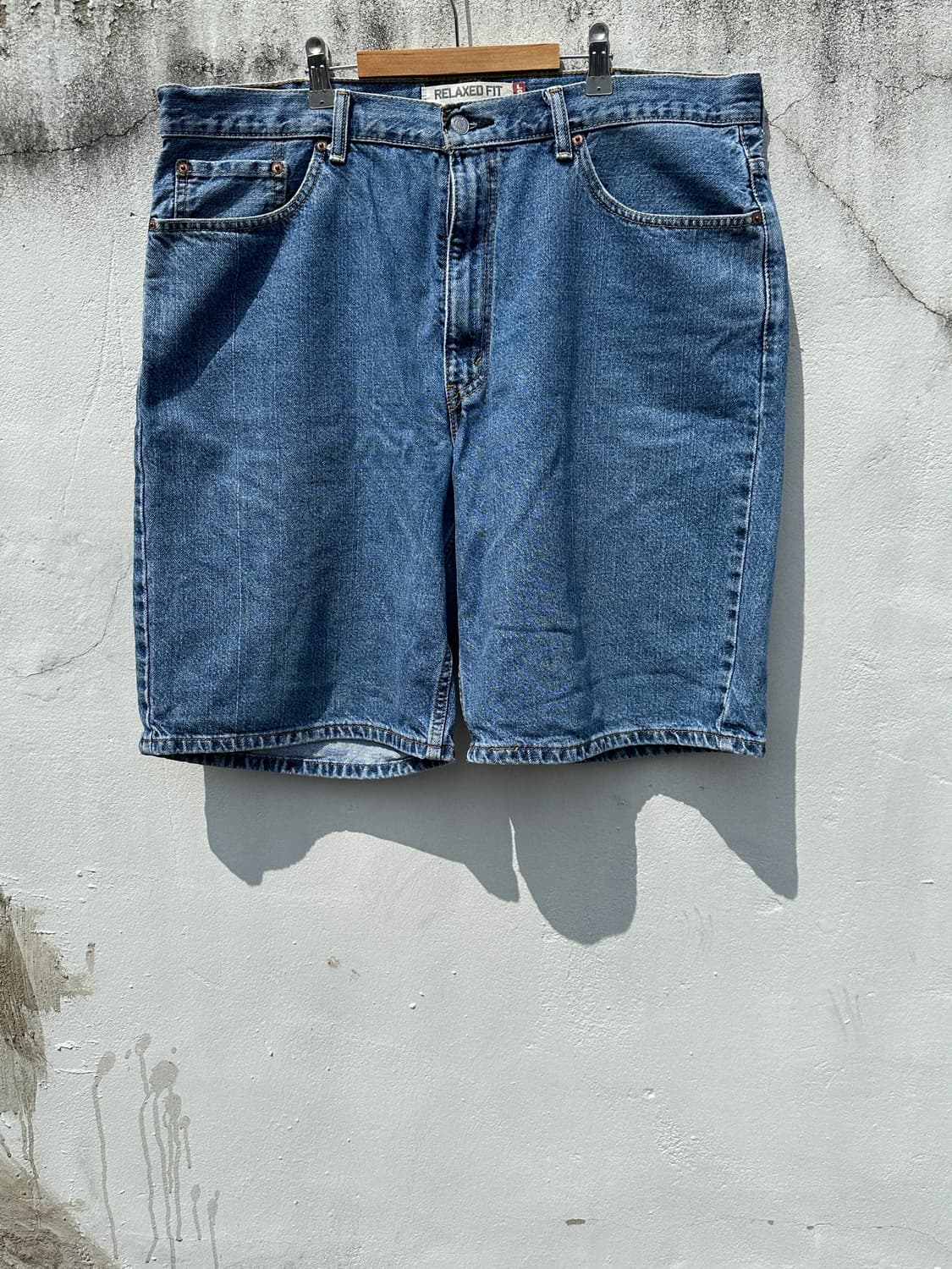 [38] 00s 리바이스 550 데님 반바지 Mexico made 상품이미지1