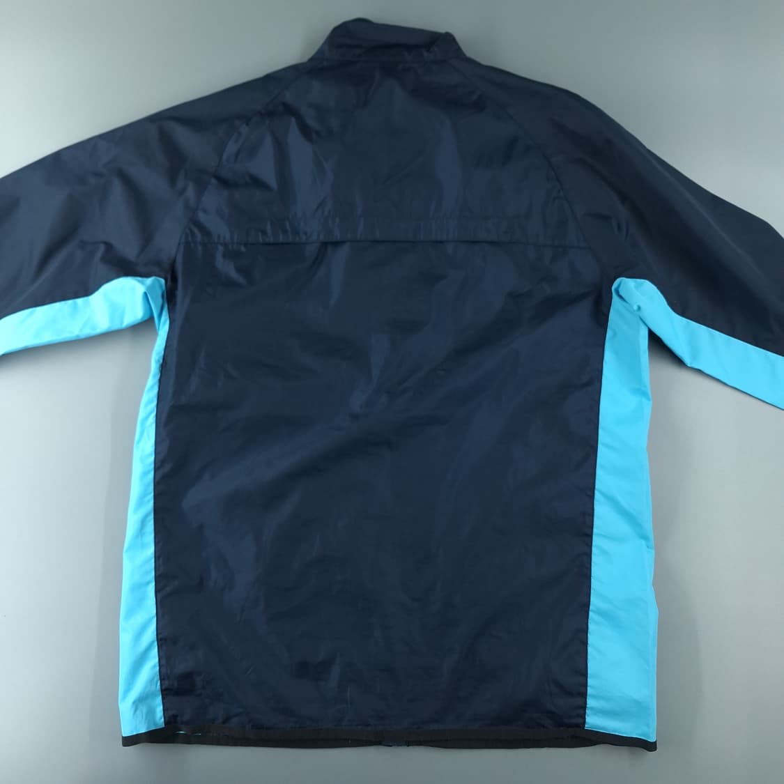 나이키 00s 네이비 스카이블루 배색 스우시 로고 올드스쿨  바람막이 L 상품이미지7