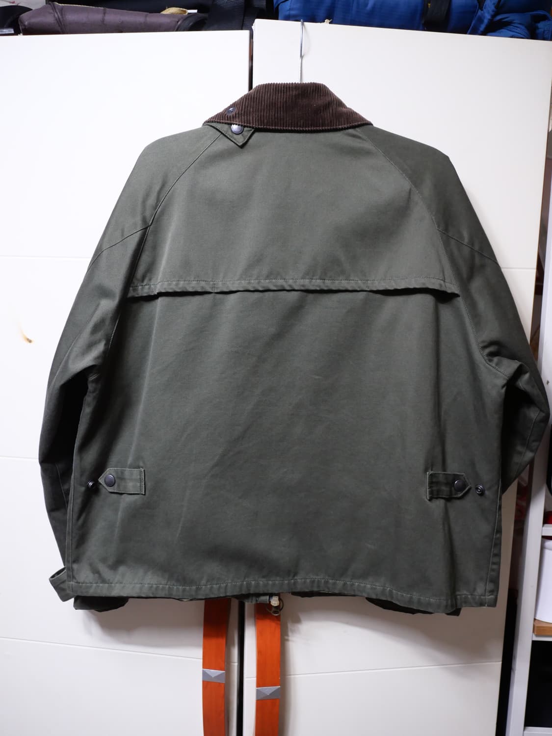 아웃스탠딩 헌팅자켓 올리브 상품이미지3