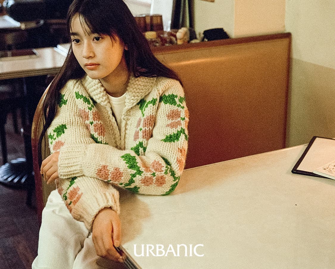 얼바닉30 플루메리아 핸드메이드 가디건 상품이미지4