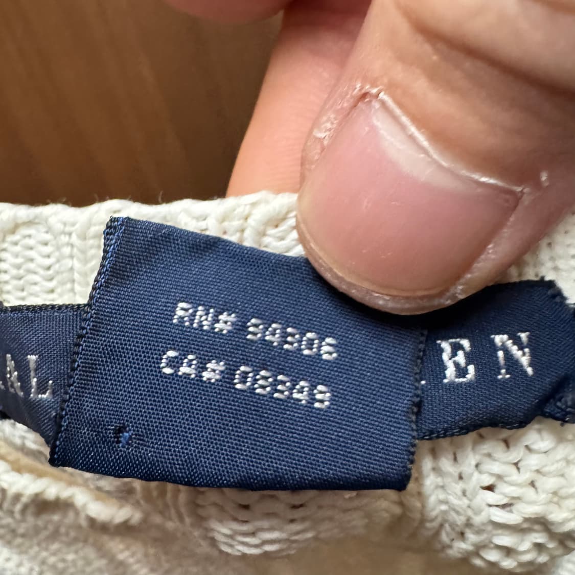 랄프로렌 폴로 니트  상품이미지3