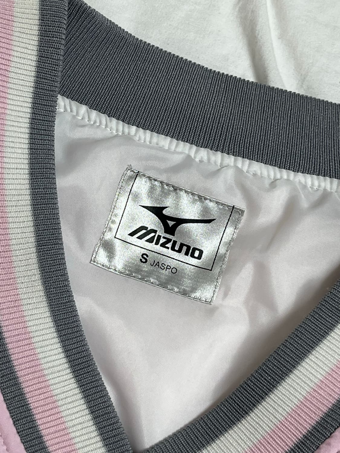 미즈노 빈티지 핑크 딸기우유 회핑 웜업 상품이미지4