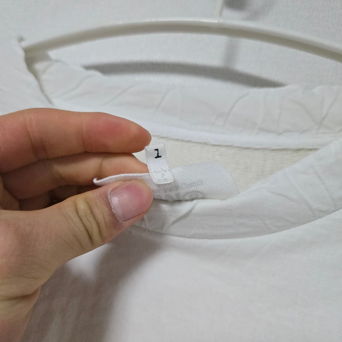 메종마르지엘라 MM6 코튼 스웻셔츠/남성 맨투맨/여성 맨투맨  상품이미지5