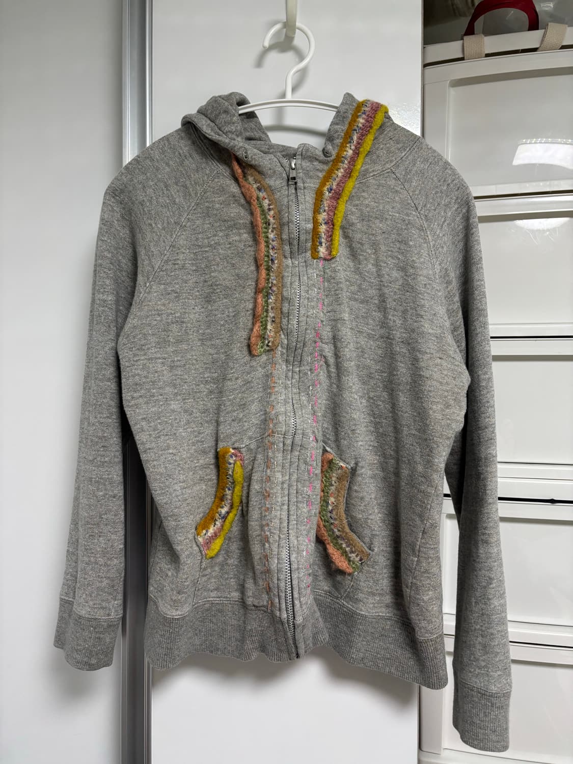 빈티지 후드 집업 rhythm  상품이미지1