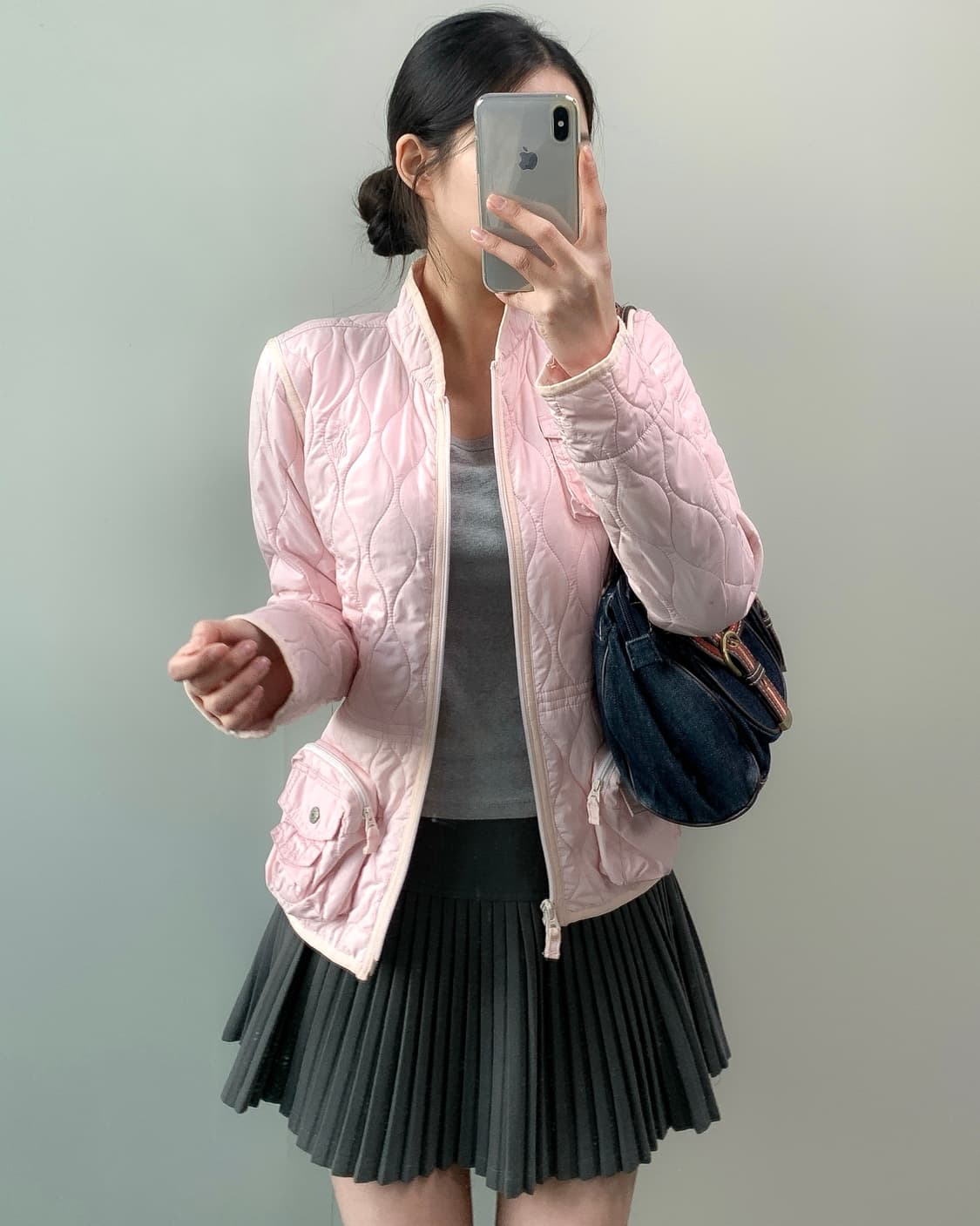 폴로 퀼팅 자켓 상품이미지2