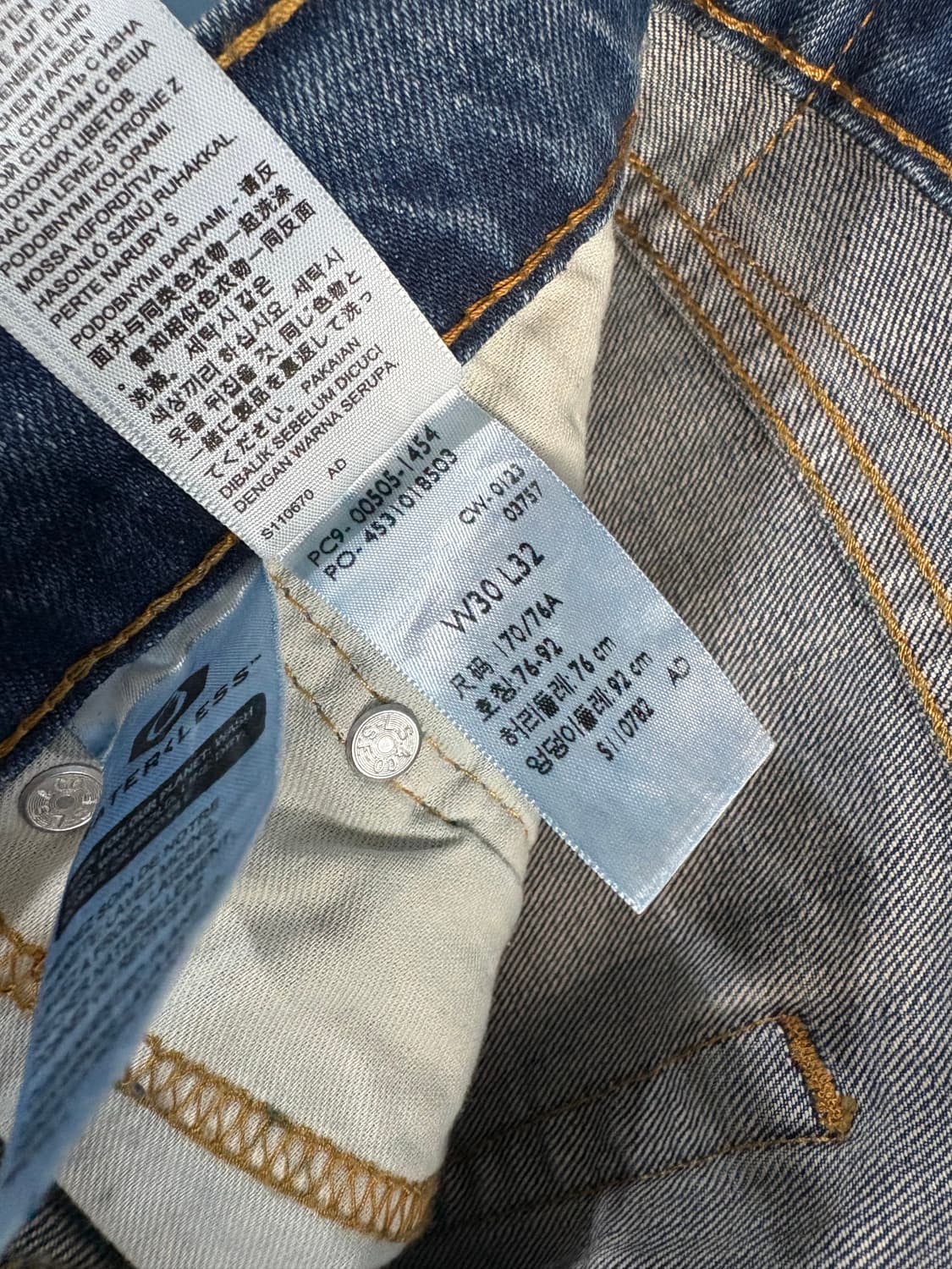 00‘s Levis 505 Denim pant.  상품이미지4