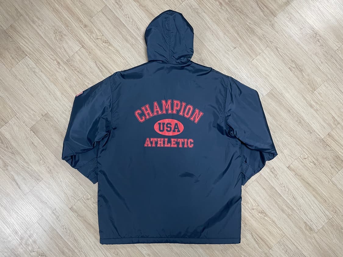 100~105) 90's 챔피온 성조기 양털 코치자켓(RRL&LVC&폴로 상품이미지2