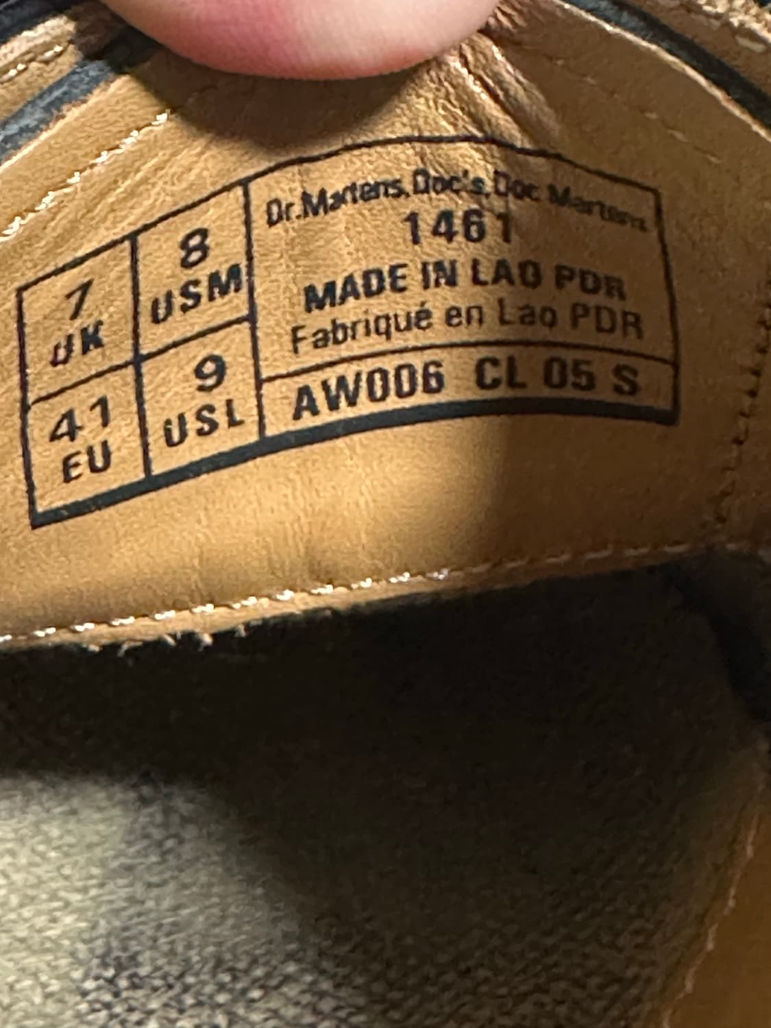 (uk7,260)닥터마틴1461스무스 상품이미지7