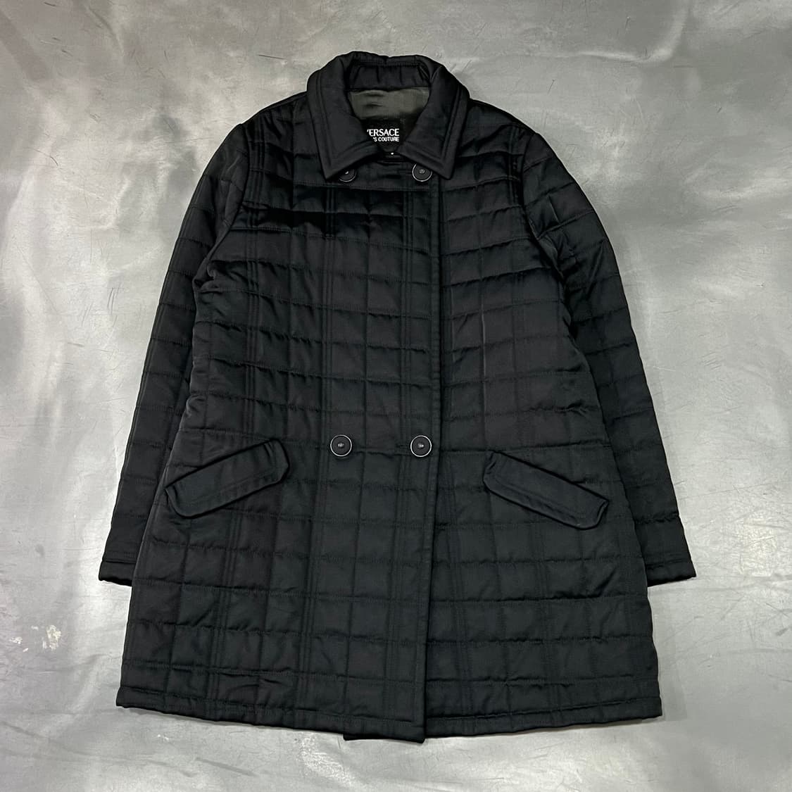  베르사체 진스 꾸뛰르 퀼팅 코트 +명품감정서 y15712 상품이미지1
