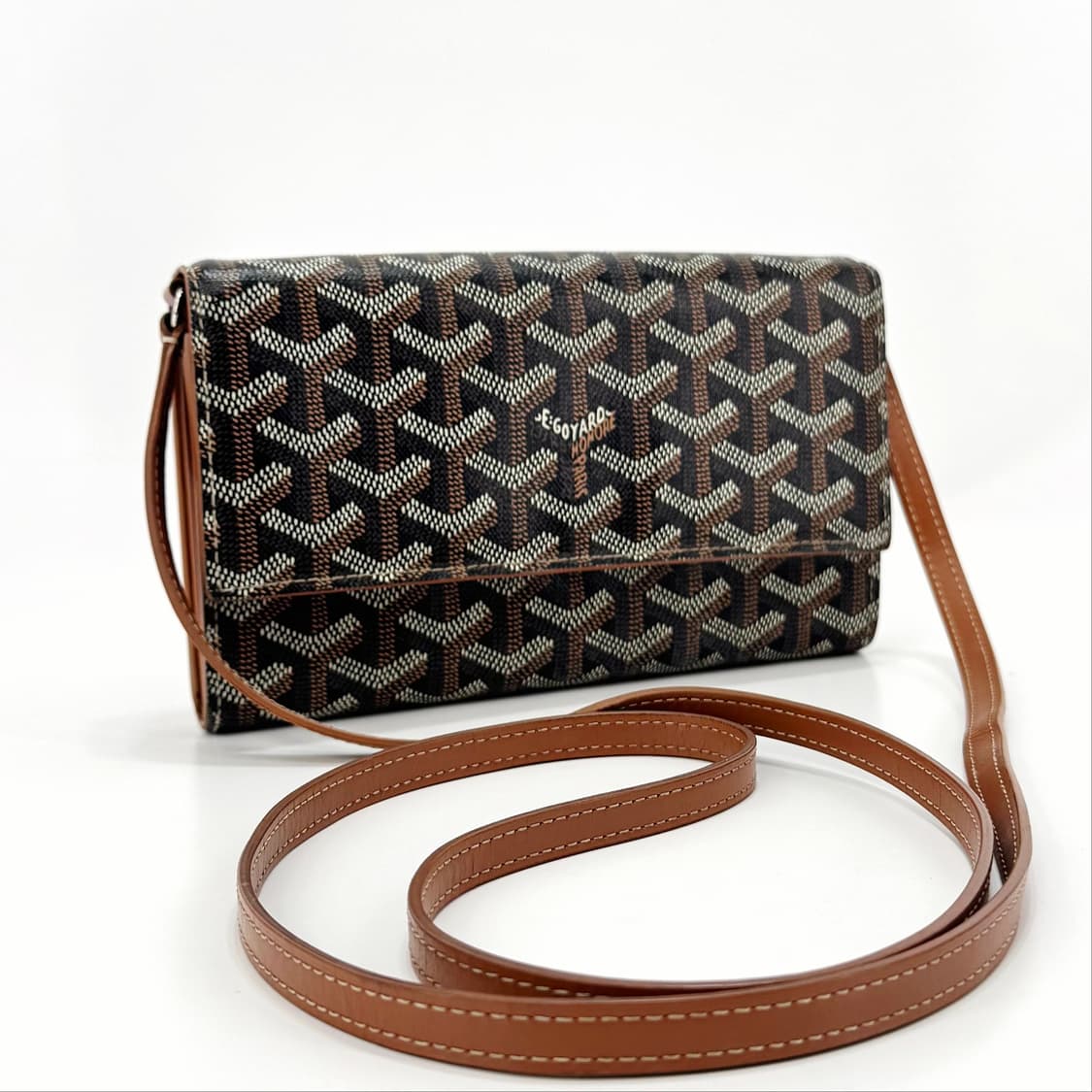 고야드 바렌 3 미니 크로스백 블랙텐 상품이미지2