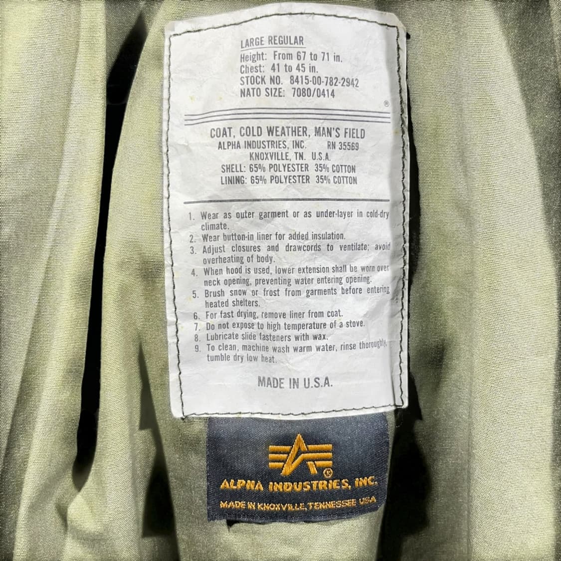 [Alpha] 알파인더스트리 카모 필드자켓 상품이미지6