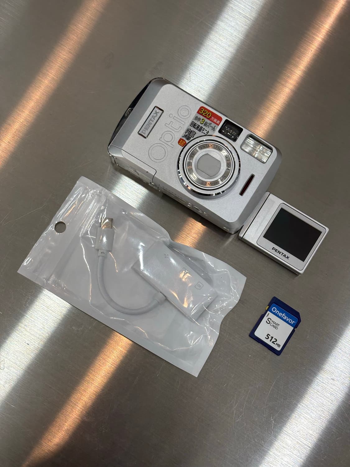 레어템/셀카가능)펜탁스 옵티오 33lf 실버 빈티지디카 상품이미지3