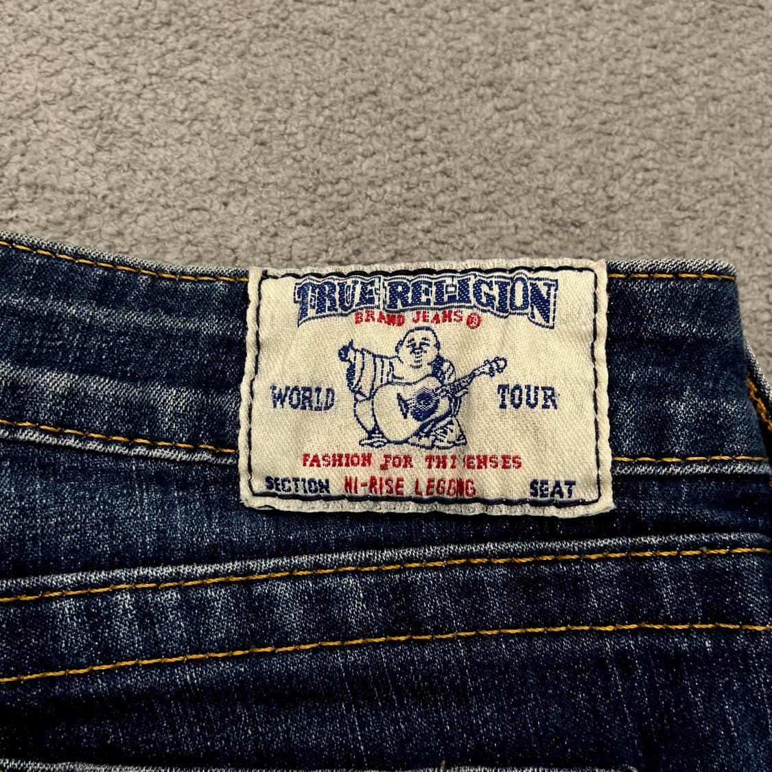 26 트루릴리전 하이 라이즈 워싱데님 상품이미지8