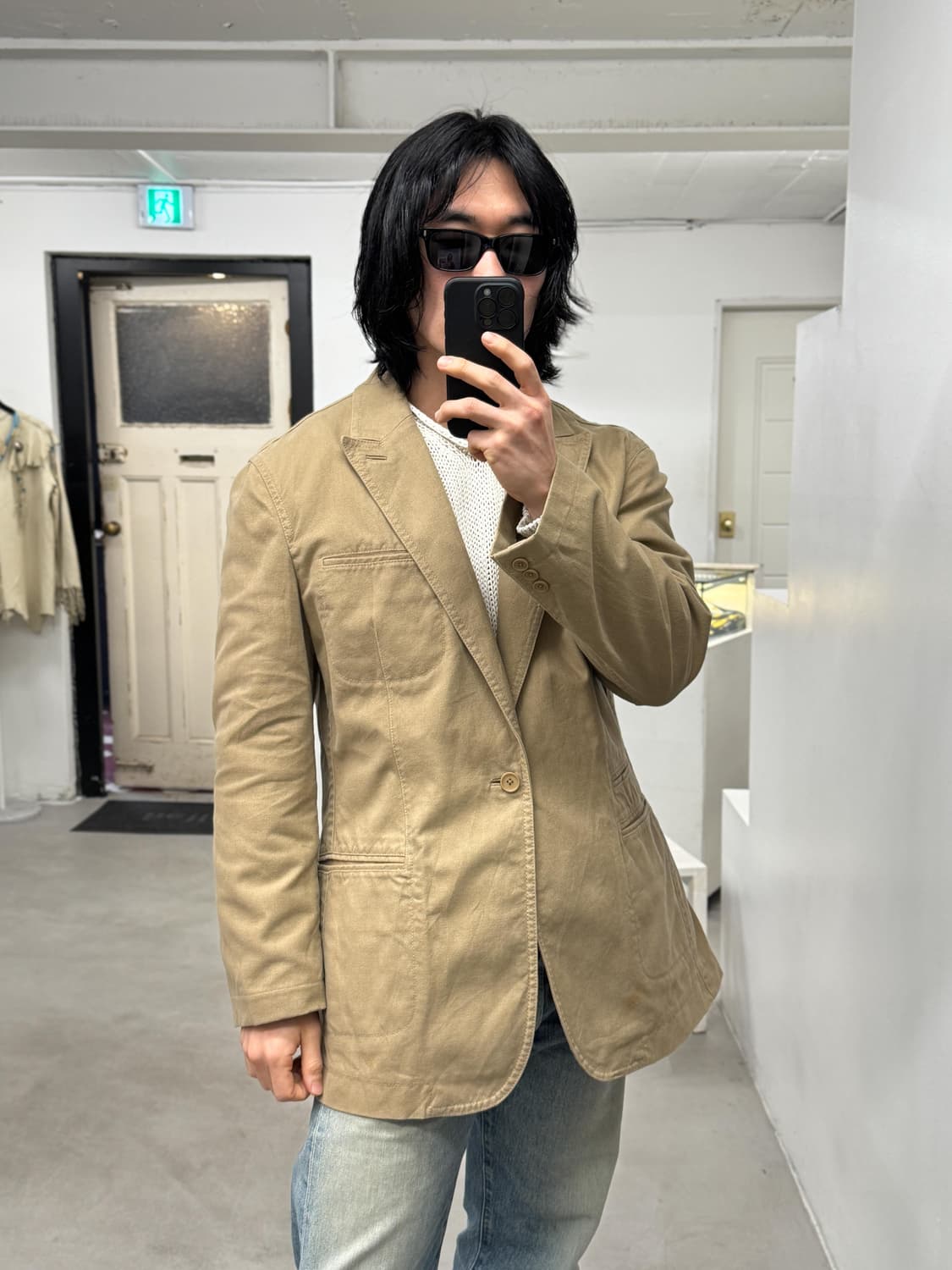 아르마니 코튼 자켓 상품이미지7