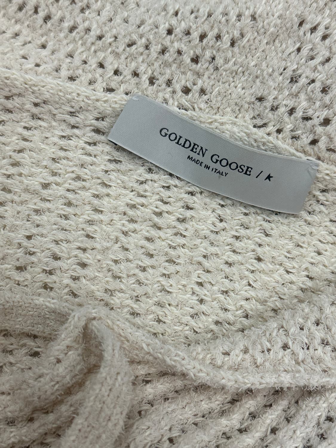 GOLDEN GOOSE 골든구스 여성 파피루스 코튼 니트 후드 상품이미지7